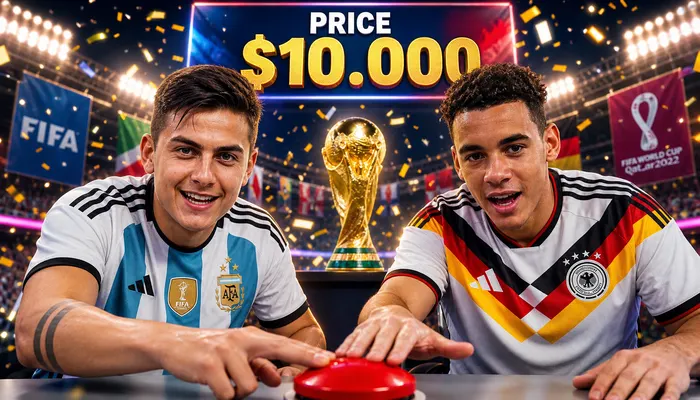 Press The Button, Win $10,000: World Cup Edition