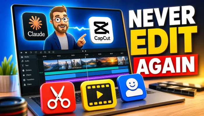 NEVER Edit Again: Claude + CapCut Auto Workflow